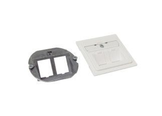 EcoLine UP-Dose „EDIZIOdue„ mit Schrägauslass, für Kombinationen