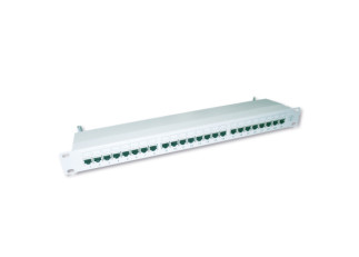 19“ T+T Panel 24x RJ45 (3x8), STP, 1HE