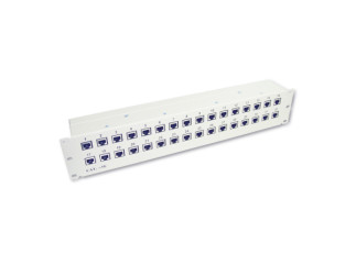19&#039;&#039; Panel T+T, 32x RJ45, STP, 2HE