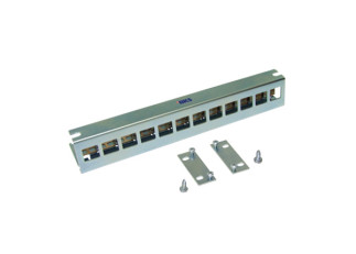 Panel 12x NewLine 4P zu Hager-Verteiler Volta